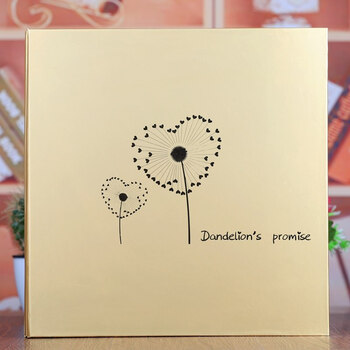 diy相册手工制作韩国创意情侣自粘贴式覆膜相本爱情div家庭影集薄