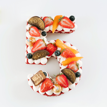 仟吉 仟吉数字蛋糕 水果奶油蛋糕 武汉三环内配送到家至少提前6小时