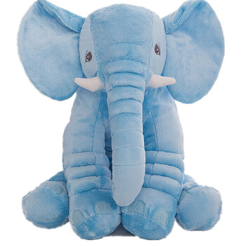 宜家大象安抚抱枕头毛绒玩具公仔婴儿玩偶宝宝陪睡布娃娃生日礼物