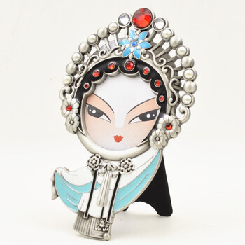 脸谱人物相框镜子 q版大头贴出国留学送老外小礼物 86322白娘子相框