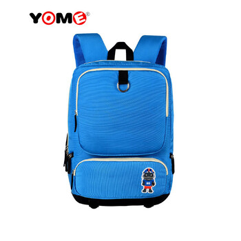 yome 双肩中高年级书包 天蓝 均码