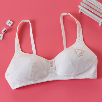 少女文胸发育期学生14-16-18岁中大童初中高中女生无钢圈纯棉内衣
