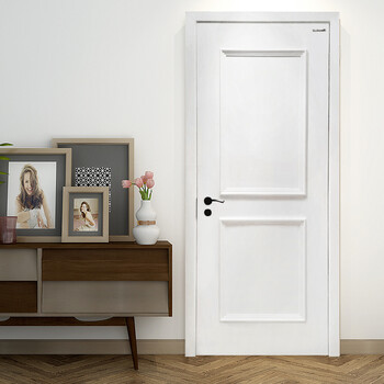 美心木门·偙朗 静音实木复合室内门 免漆卧室门 7267 f211白木纹