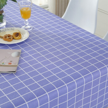 桌布布艺防水防烫防油免洗pvc棉麻小清新长方形欧式ins茶几餐桌垫 pvc