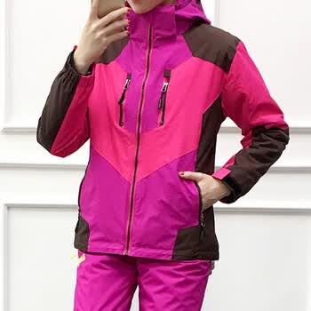 玫红色冲锋衣 5xl【图片 价格 品牌 报价】-京东