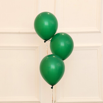 亚光仿美婚庆婚礼装饰气球生日派对布置开业庆典气球 墨绿色【100只】