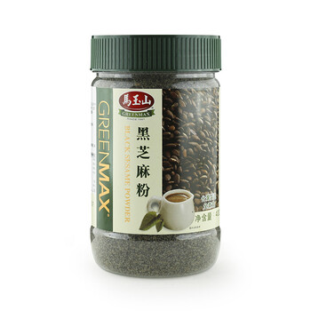 马玉山台湾原装进口纯黑芝麻粉400g 黑营养储备低温熟化可diy黑色谷物 图片价格品牌报价 京东