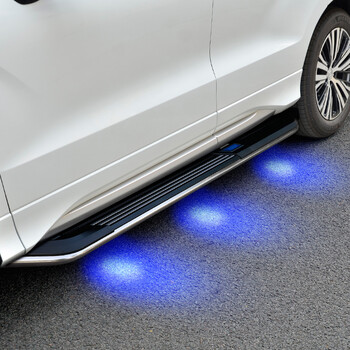 汽车外侧踏板本田冠道外侧踏板suv踏板迎宾脚踏板侧踏板改装装饰 迈威