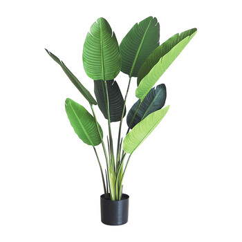 北欧盆栽仿真植物龟背叶摆设室内创意家居装饰个性绿植盆景摆件 120cm