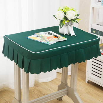 小学生桌布桌罩课桌套学校课桌布40×60桌套学生课桌桌套罩v9 墨绿色