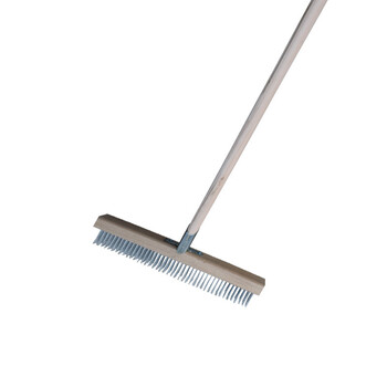 长柄钢丝刷子家用地板刷硬毛 铁丝刷子工业除锈青苔大号清洁刷子& 20