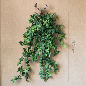 常春藤 仿真绿植装饰爬藤缠绕藤蔓植物 装饰造景墙面气氛 a超大西洋