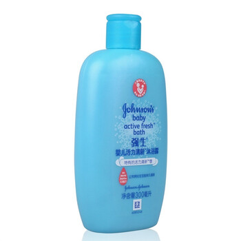 强生（Johnson）婴儿活力清新沐浴露300ml（适合三岁以上儿童）