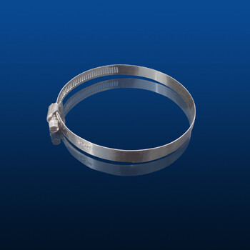 不锈钢卡箍 新风管道喉箍 通风管抱箍 强力全钢夹箍 140-165(150mm)