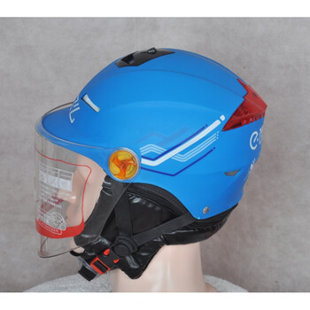 新款饿了么头盔蜂鸟配送头盔夏款订制加工 饿了么冬款 均码