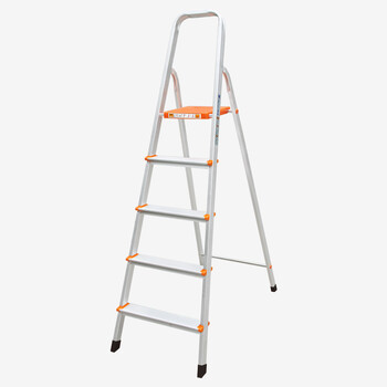 支架家用梯】瑞居家用梯子居家梯子人字梯子铝合金梯子折叠梯五步梯1