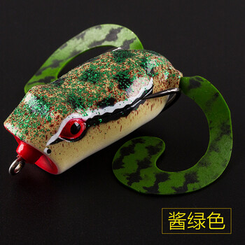 撞水路亚雷蛙 黑鱼专用路亚假饵 雷强打黑 拟饵仿生饵 鲶鱼黑鱼绝杀多