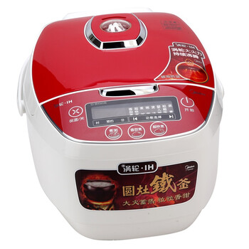 美的（Midea）电饭煲4l IH电磁加热电饭锅 智能预约 气动涡轮电锅 FS4089
