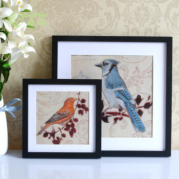 正方形实木相框挂墙宣纸书法书画镜片装裱画框35 38厘米45 50cm60