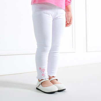 春装打底裤2018新款春秋薄款4儿童2婴儿春季1-3岁0女宝宝裤子 白色