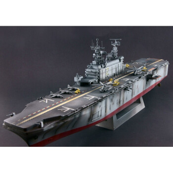 拼裝軍事航模仿真1/700企業號航母4款航空母艦模型玩具 大黃蜂 膠水