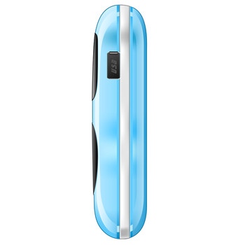 南极星(E.XUN)KM-100C电信3G定位儿童手机 蓝色
