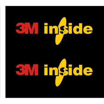 润华年车贴 用品汽车装饰贴 3m汽车太阳膜inside标志贴纸 龙膜 雷朋