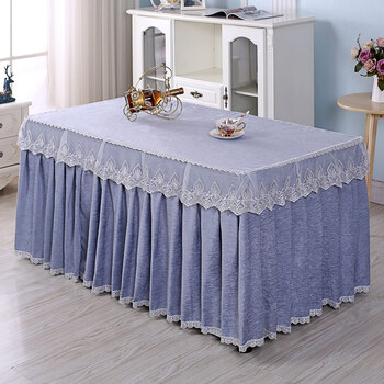 薄款客厅长方形茶几罩套茶几桌布防尘罩餐桌麻将机罩电炉罩烤火罩