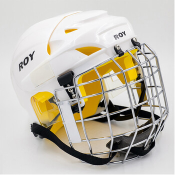 防冲撞不夹头冰球头盔 冰球帽子