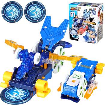 奥迪双钻爆裂飞车2 对战机甲兽神玩具套装暴烈