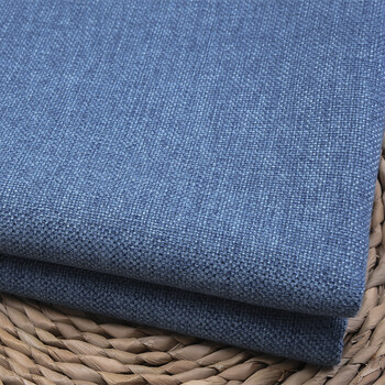 mx9素色加厚亚麻沙发布料纯色棉麻田园面料抱枕靠垫软包桌布坐垫sn