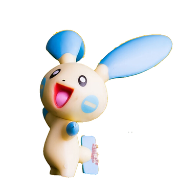 口袋妖怪宠物小精灵宝可梦go皮卡丘公仔摆件模型玩具礼物 7cm负电拍拍