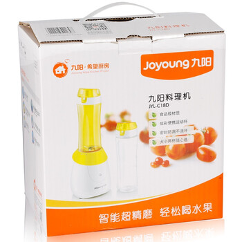 
                                        九阳（Joyoung）料理机 家用可榨汁 便携式 可碎冰 双杯JYL-C18D                