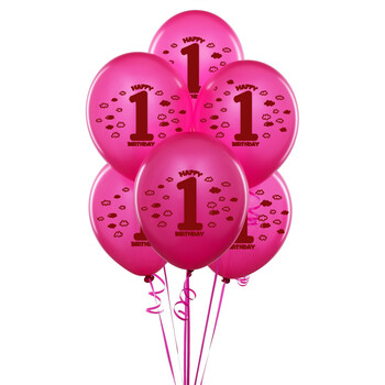 
                                                                                孩派（HihgParty）宝宝生日派对图案海报装饰儿童周岁生日背景墙布置金色纸花扇套餐 金色连体生日拉条                