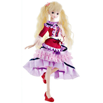 叶罗丽(yeloli)娃娃精灵梦diy12关节体可换衣服套装夜萝莉仙子女孩