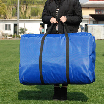 防水加厚搬家袋牛津布编织袋麻袋大容量行李托运航空打包袋子 蓝色系