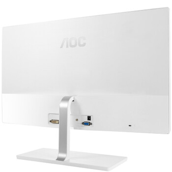 
                                        AOC I2579V/WS 25英寸IPS广视角窄边框爱眼不闪屏液晶显示器（白色/银色）                