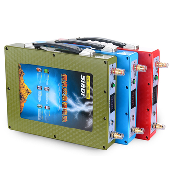 户外 大功率锂电池电瓶大容量套装全套蓄电瓶 zqhw 套餐四100ah锂电池