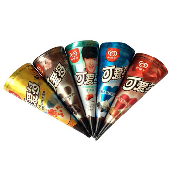 和路雪可爱多24支 口味随机 冰激凌冰棍满160元起送免运bp【图片 价格