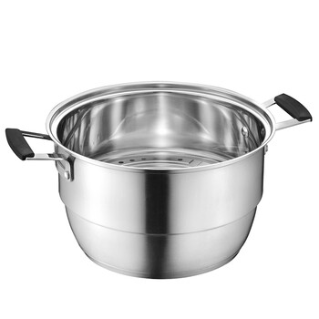
                                        
                                        爱仕达（ASD）大蒸锅汤锅两用28cm304不锈钢不串味三层多层加厚复底大蒸锅 汤锅蒸锅蒸煮两用锅 28cm                