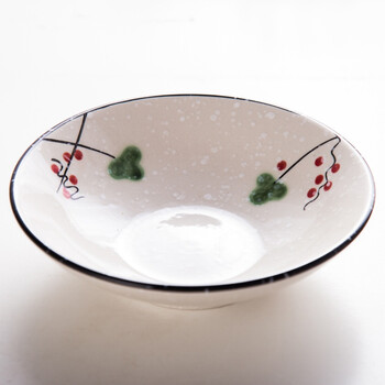 日式拉面浅碗 北方陶瓷碗家用饭碗大号汤碗 餐厅个日用性餐具搭配