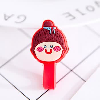 创意礼品礼物韩国文具钉扣式理线器卡通可爱按扣式理线器集线器绕线器