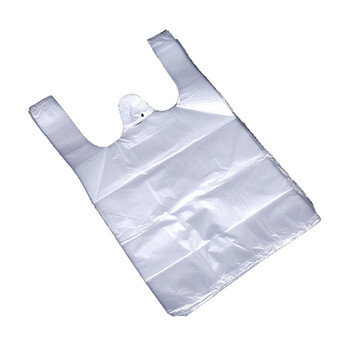 妈妈心选 白色塑料袋马夹袋透明垃圾袋手提背心食品方便袋购物袋搬家