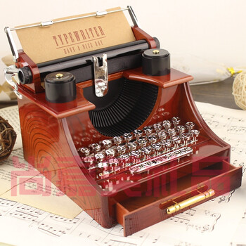 薇欧瑞特 打字机 音乐盒