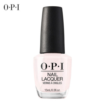 OPI 指甲油 浅樱粉色 淡粉奶白色 15ml NLF28 持久不掉色快干无毒不可剥美国正品美甲(新老包装更换随机发货)