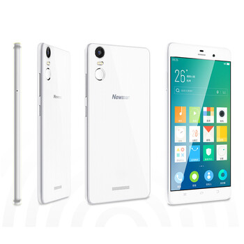 纽曼(Newman) 纽扣 CM810 移动联通双4G智能手机 双卡双待（16G ROM） 白色