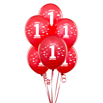 
                                                                                孩派（HihgParty）宝宝生日派对图案海报装饰儿童周岁生日背景墙布置金色纸花扇套餐 金色连体生日拉条                