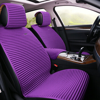 汽车坐垫布艺荞麦壳免捆绑座垫别克昂科威奔驰e级c级奥迪q5a6l座垫套