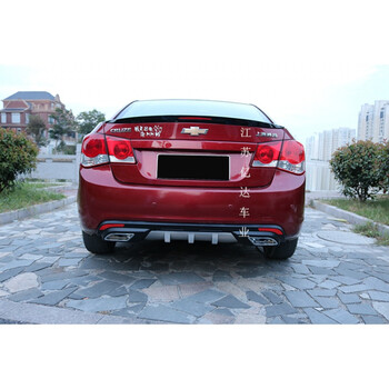 科鲁兹保险杠 09-14款科鲁兹改装后包围后保险杠后扰流板朗动后唇厂家