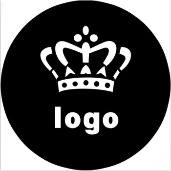 服装店圆形拍照穿衣镜前地毯试衣间衣帽间个性定制logo店铺名地垫 冠